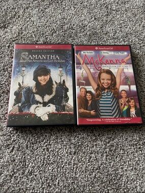 American Girl Samantha DVD with Red and Blue Accents